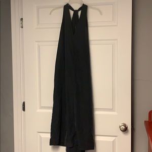 Gray mid length dress